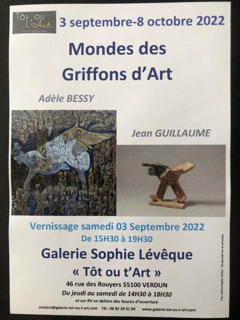 Mondes des Griffons d'Art Galerie Sophie Lévêque